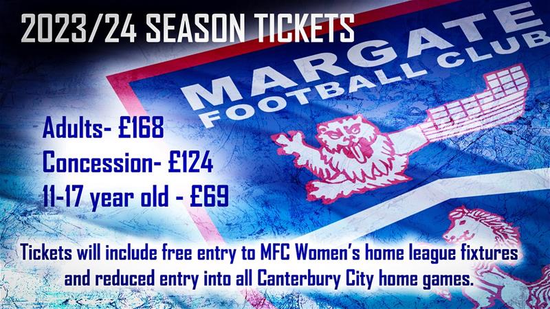 2023/24 Season Tickets Announced